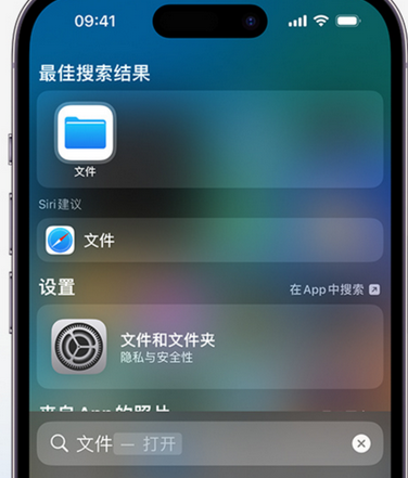 顺义apple维修中心分享iPhone文件应用中存储和找到下载文件 