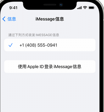 顺义apple维修iPhone上无法正常发送iMessage信息 