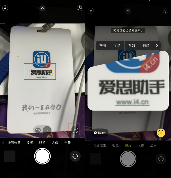 顺义苹果手机维修分享升级iOS 16后如何通过相机翻译文本 