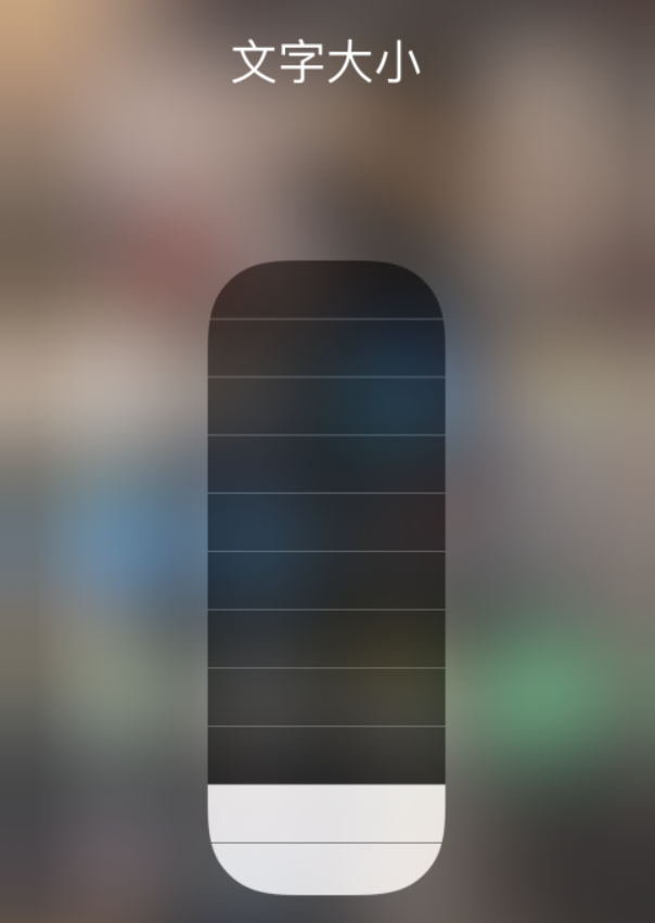 顺义苹果手机维修分享小技巧：在 iPhone 控制中心快速调节字体大小 