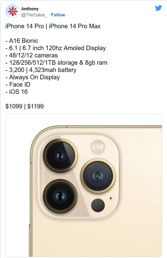 顺义苹果14维修分享iPhone 14全系涨价 